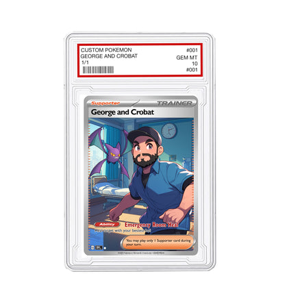 CUSTOM TRAINER POKEMON CARD