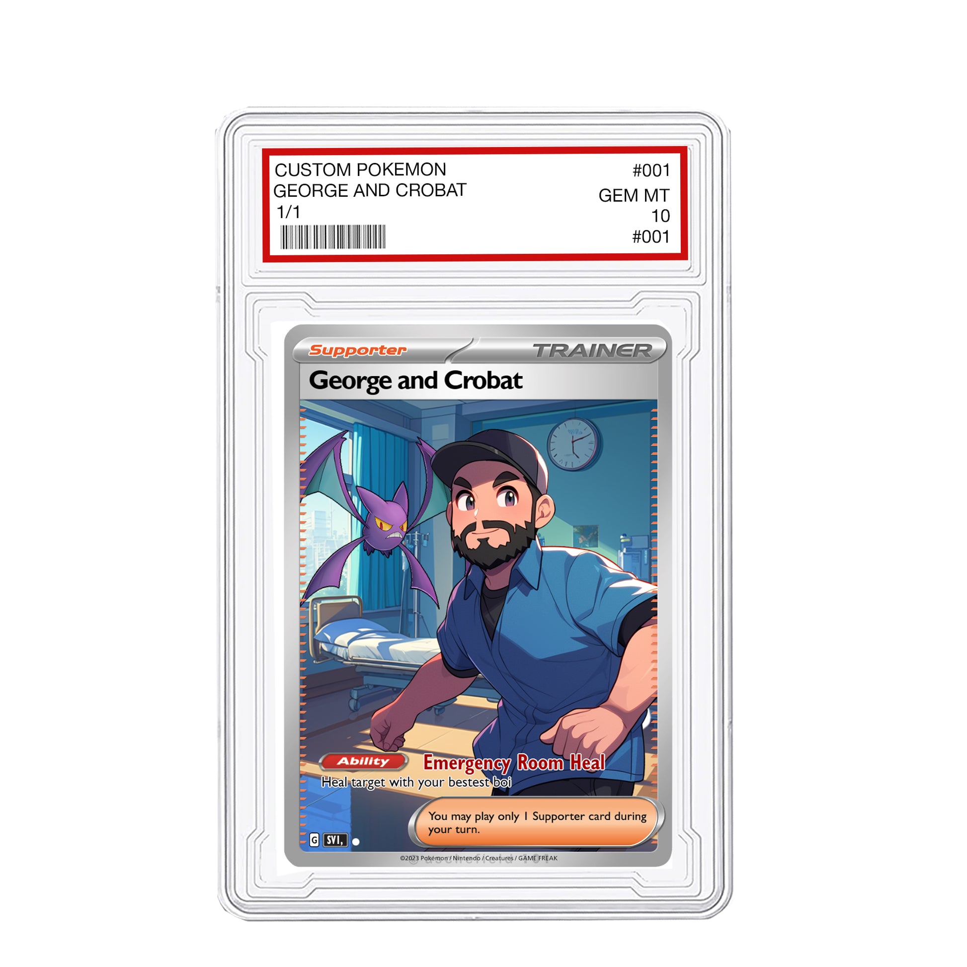 CUSTOM ANIME TRAINER CARD - Make Me A Trainer